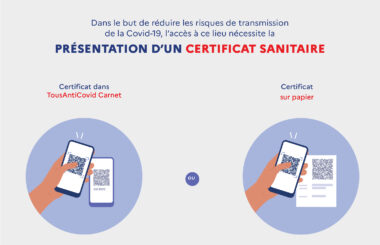 Présentez votre pass sanitaire !