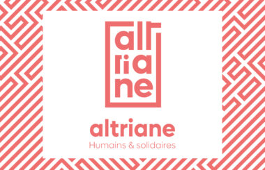 L'Udsma et l'UMM deviennent Altriane et changent d'identité visuelle. Nouveau logo Altriane corail, signature de marque "Humains et Solidaires".