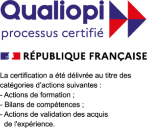 Logo Qualiopi e-santé FORMATION : actions de formation, bilan de compétences, actions de Validation des Acquis de l'expérience